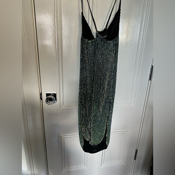 Retrofete Midi Draped Dress - Picture 4 of 6